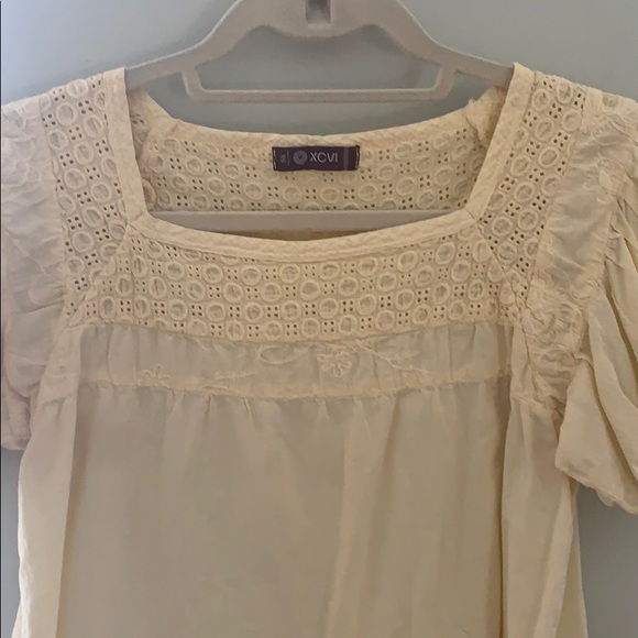 XCVI Yellow Blouse - Picture 3 of 4